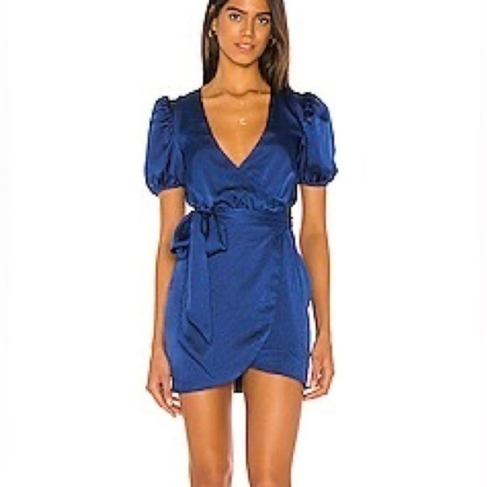 Privacy Please Dress Revolve Christiana Wrap Mini Dress